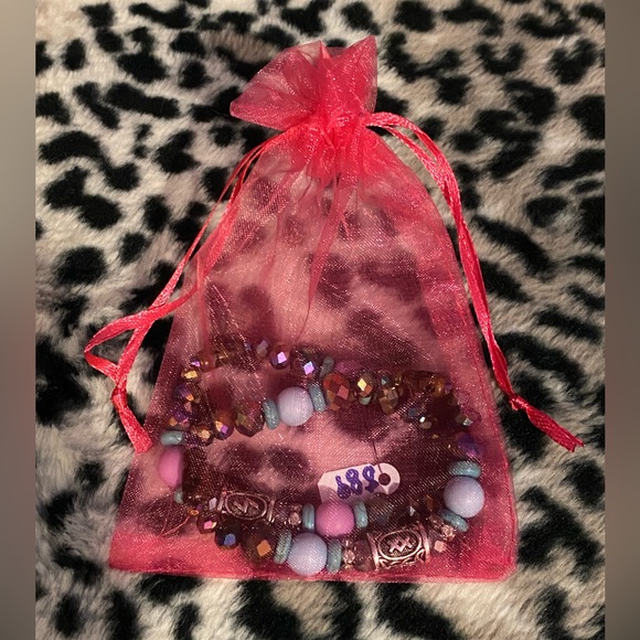 Handmade Sacred Geometry Matching Bracelet Set with Ancient Runes - Picture 7 of 7